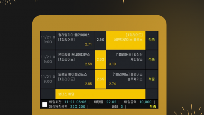 [겜블][뽀룩이][22.02배] 당첨내역