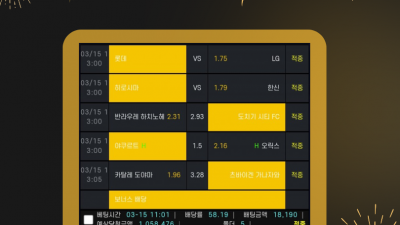 [겜블][뽀룩이] 당첨내역