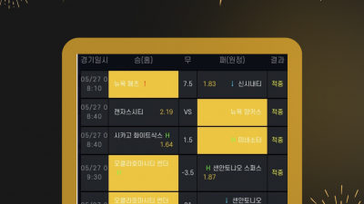 [겜블][준모자] 당첨내역
