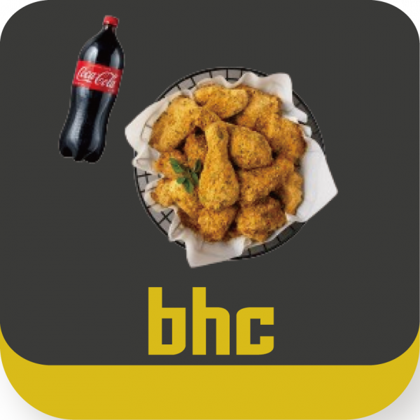 [BHC치킨] 뿌링클+콜라1.25L
